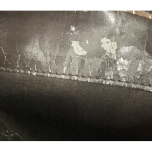 Merona Womens Size 9  Brown Suede Leather Boots Gathered Slouchy Western Pull On - Picture 12 of 12